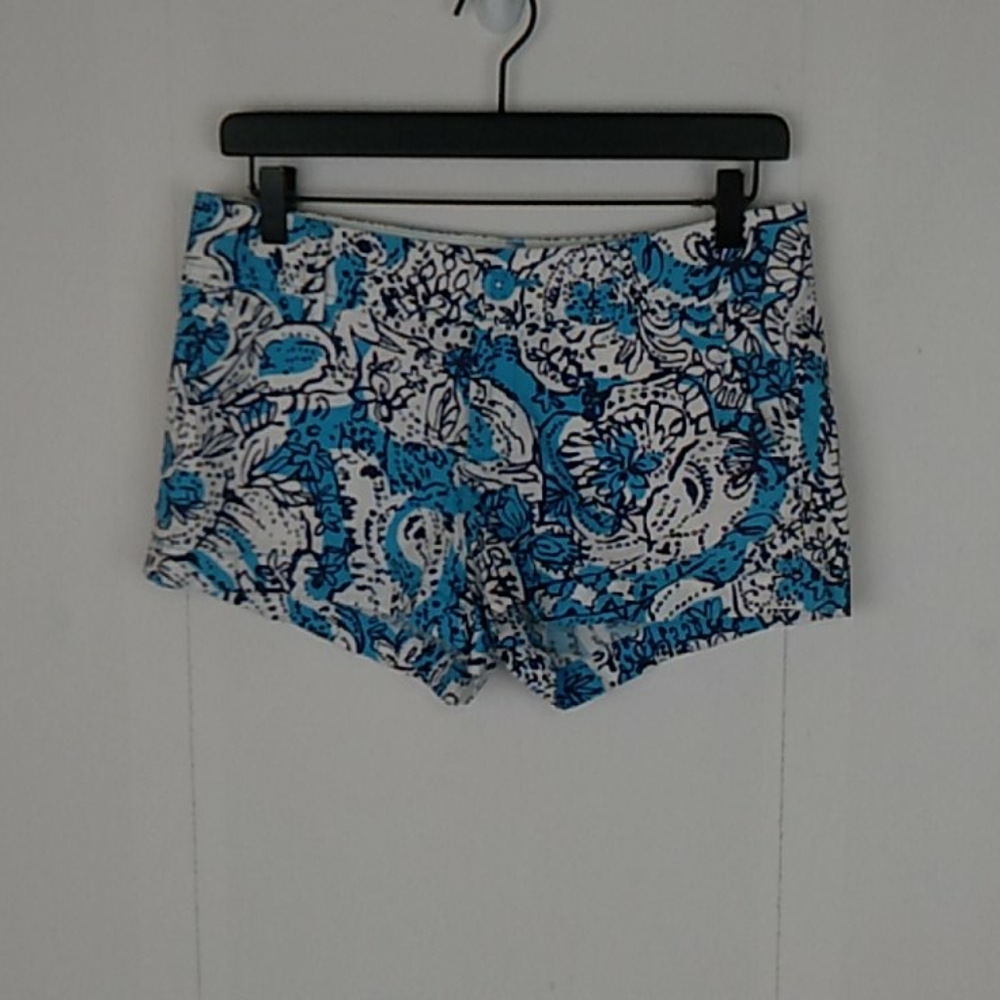 Lilly Pulitzer Walsh Short Ariel Blue Size 2